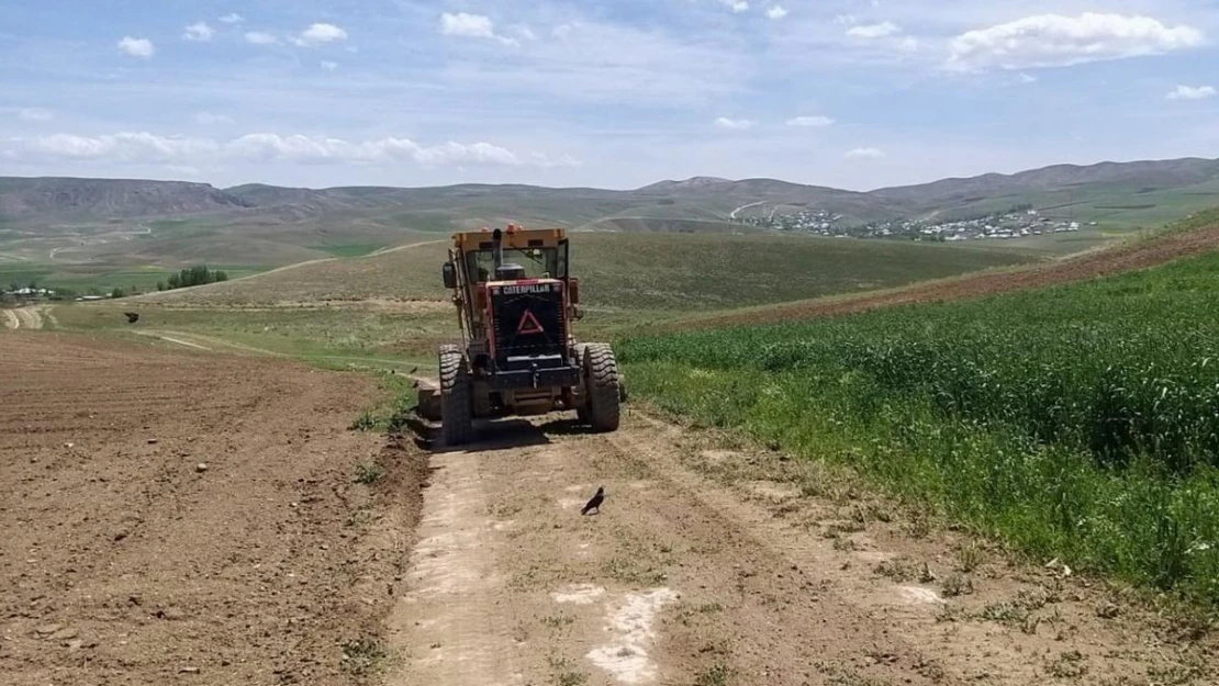 Van Büyükşehir Belediyesinden arazi yolu çalışması