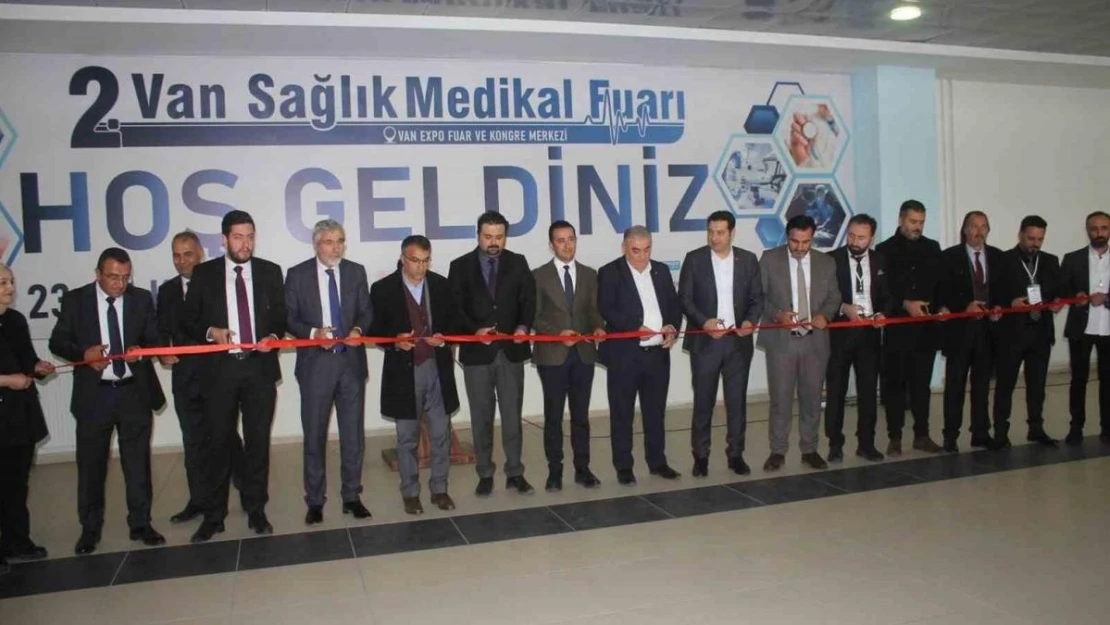 Van'da '2. Sağlık Medikal Fuarı' kapılarını açtı