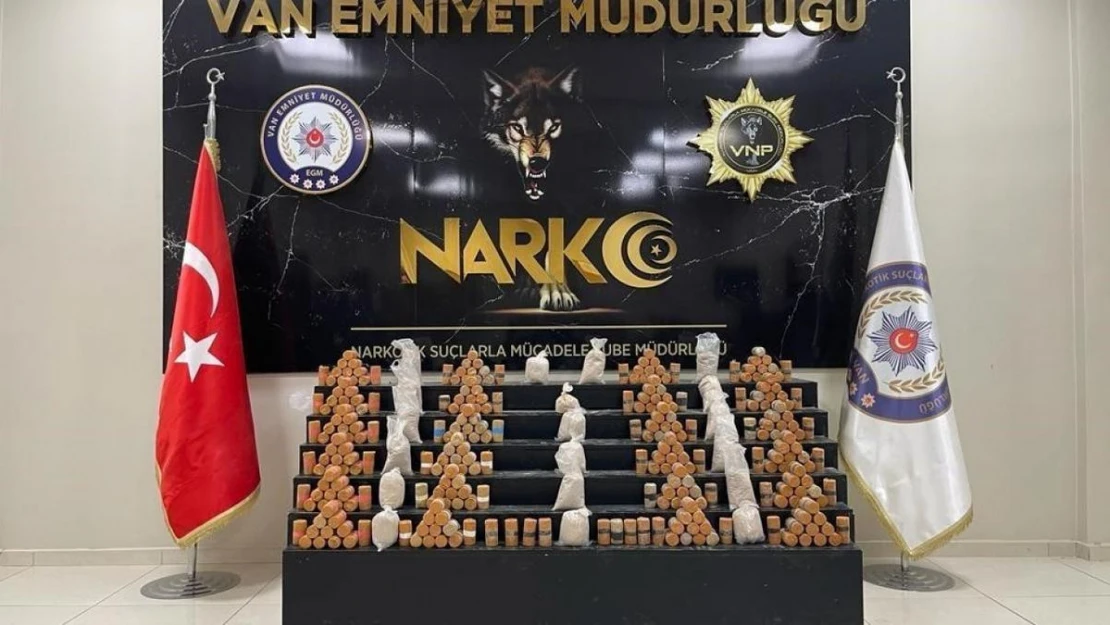 Van'da 48 kilo 500 gram eroin ele geçirildi