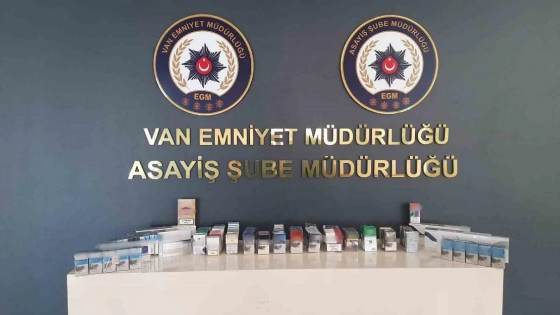 Van'da değişik suçlardan 24 kişi tutuklandı