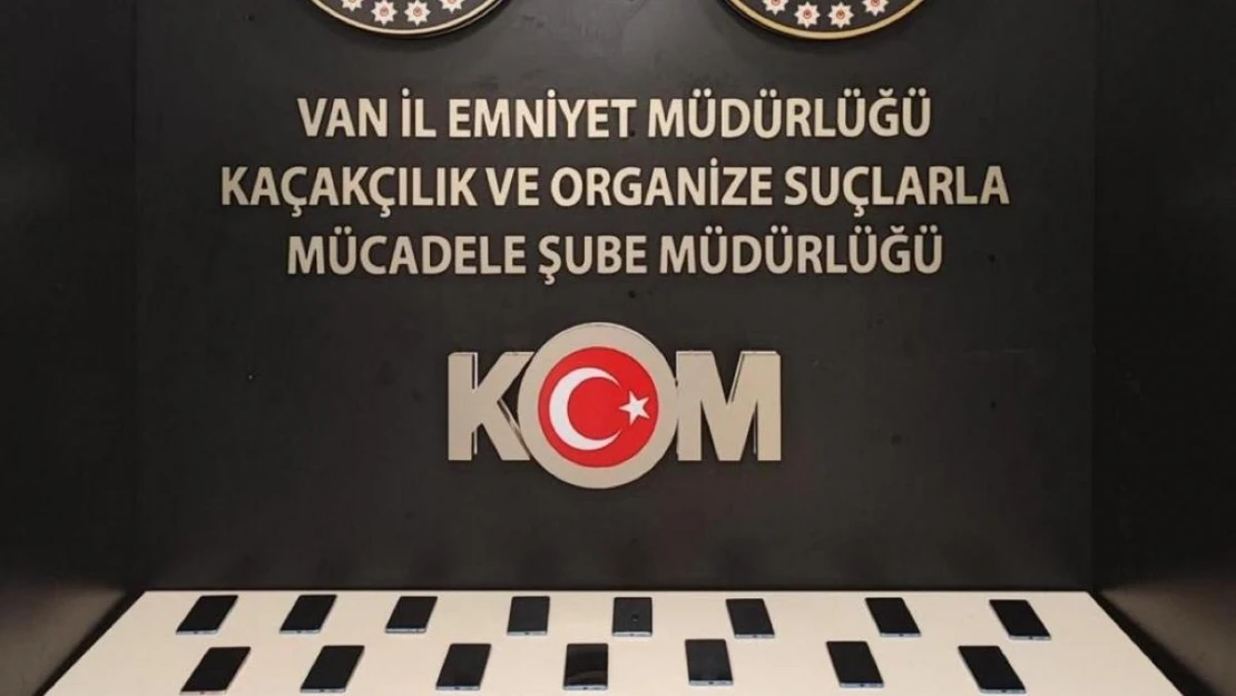 Van'da gümrük kaçakçılığı operasyonu