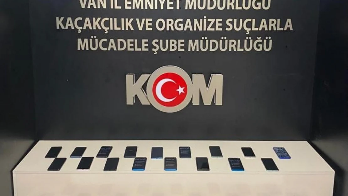 Van'da gümrük kaçakçılığı