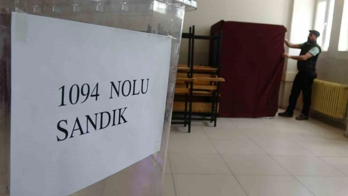 Van'da ikinci tur Cumhurbaşkanlığı seçimi için sandıklar kuruldu