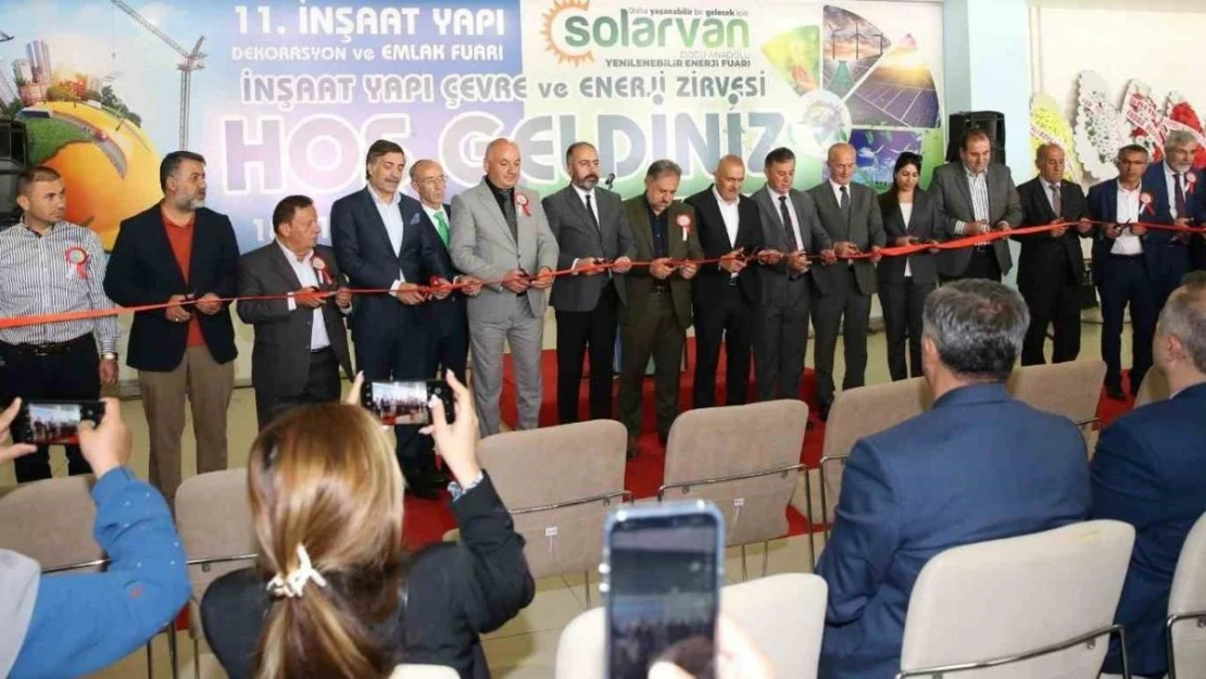 Van'da İnşaat Yapı ve Yenilenebilir Enerji Fuarı kapılarını açtı