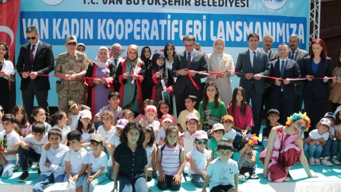 Van'da kadın kooperatiflerinin lansmanı yapıldı