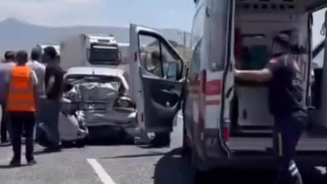 Van'da trafik kazası: 1 yaralı