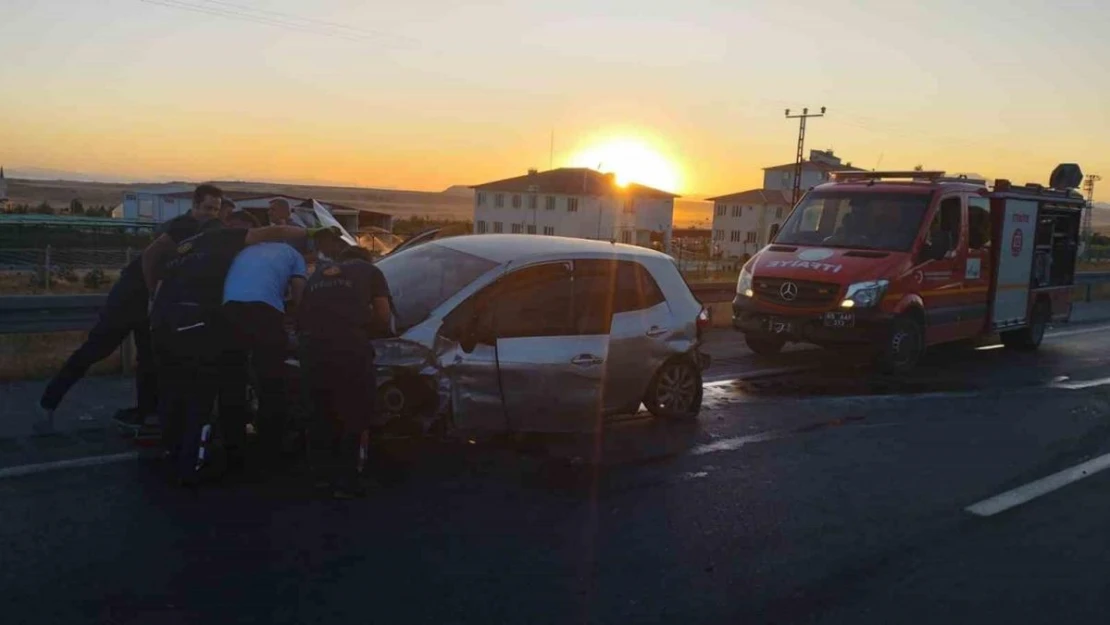 Van'da trafik kazası: 1 yaralı