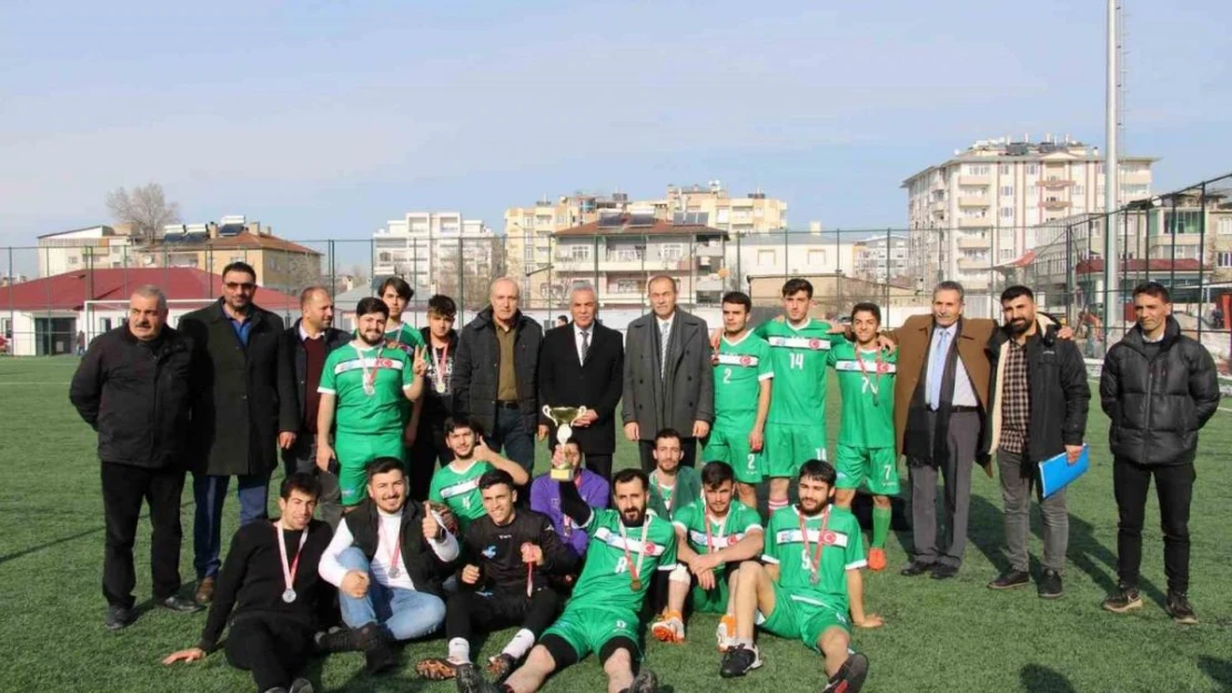 Van'da yurtlar arası futbol turnuvası