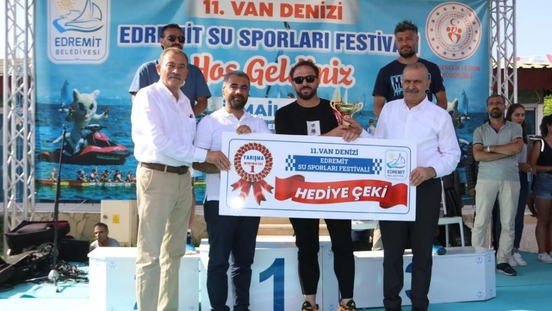 Van su sporlarına doydu