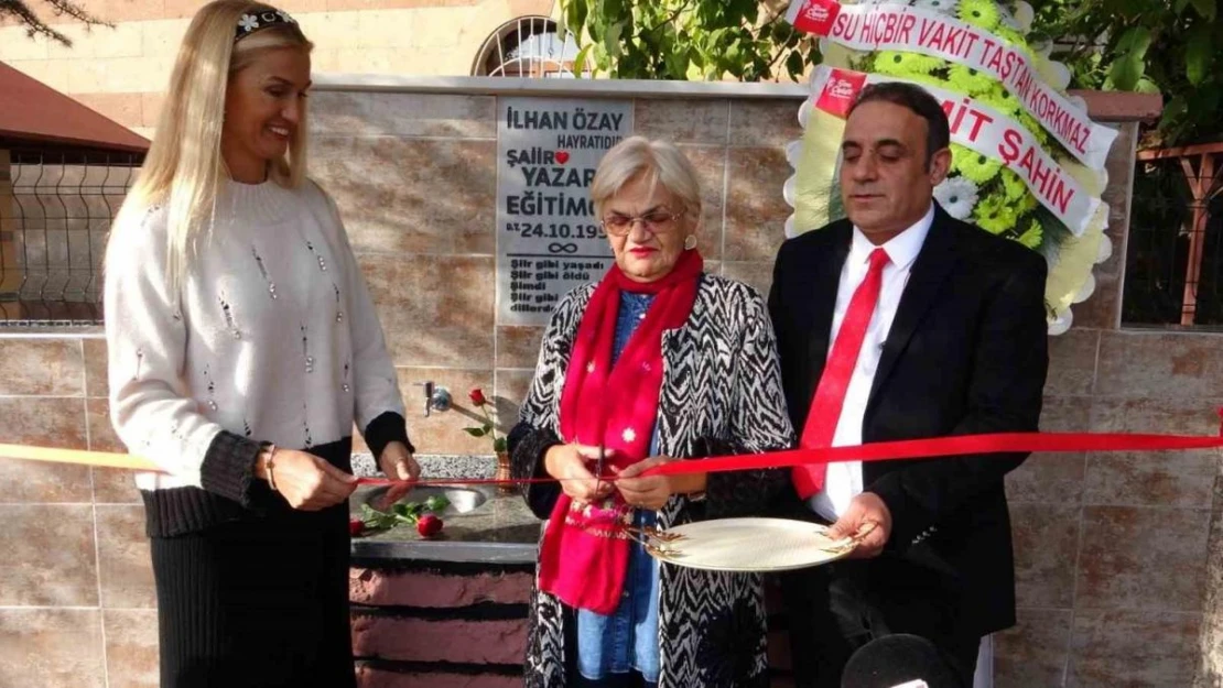 Vanlı yönetmenden Tuğba Özay'ın babası için hayrat çeşmesi