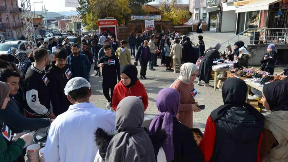 Varto'da Filistin'e yardım kampanyası düzenlendi