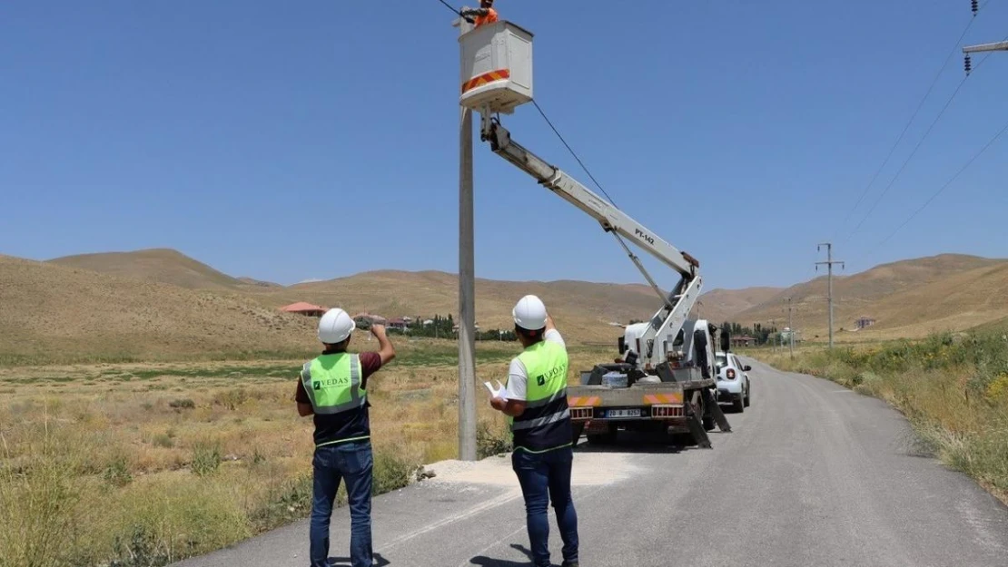 VEDAŞ, yatırım ve bakım çalışmalarını sürdürüyor