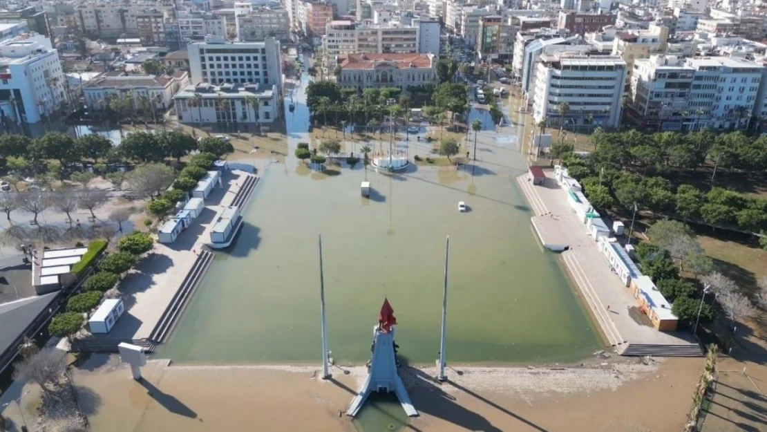 Venedik'e dönen İskenderun dron ile görüntülendi