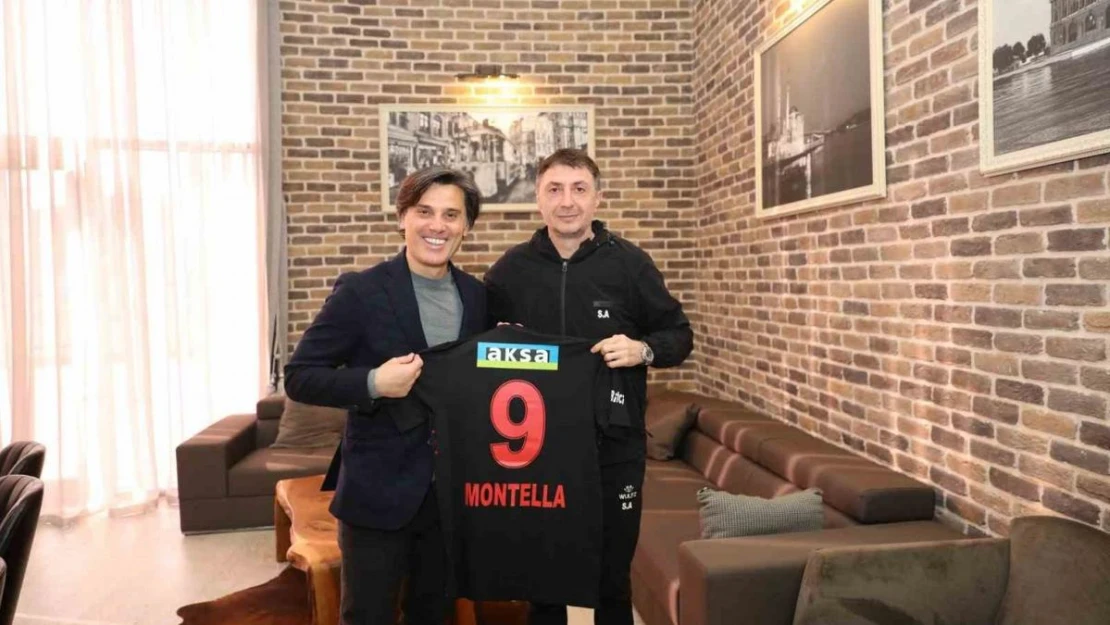 Vincenzo Montella, Şota Arveladze ile bir araya geldi