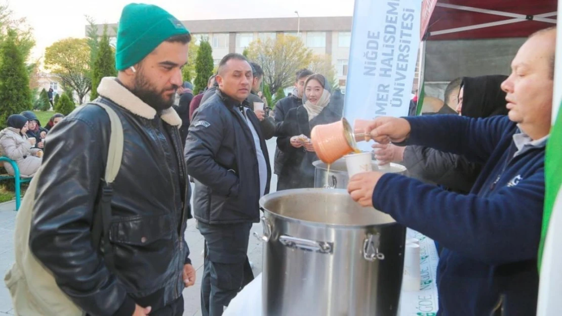 Vize Haftasında Çorbalar Niğde Belediyesi'nden