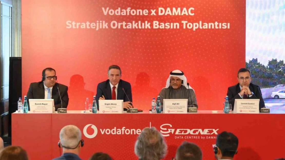 Vodafone ve Damac İzmir'de veri merkezi kuracak