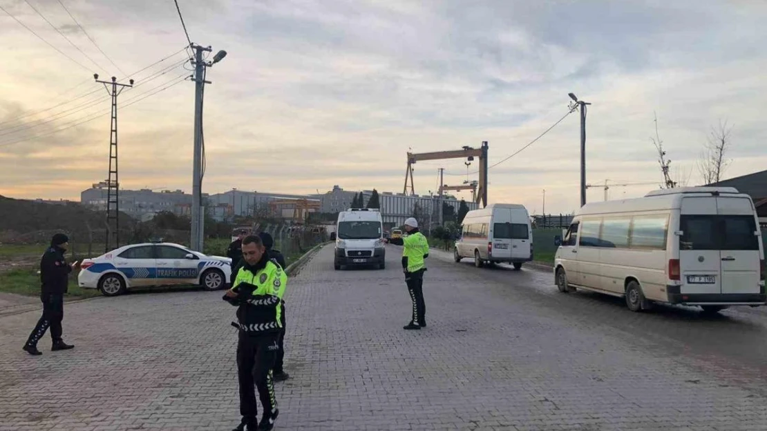 Yalova'da kış lastiği denetimi yapıldı