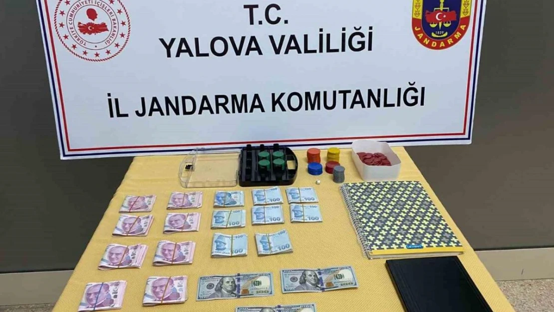 Yalova'da kumar operasyonda 31 kişiye 125 bin lira ceza