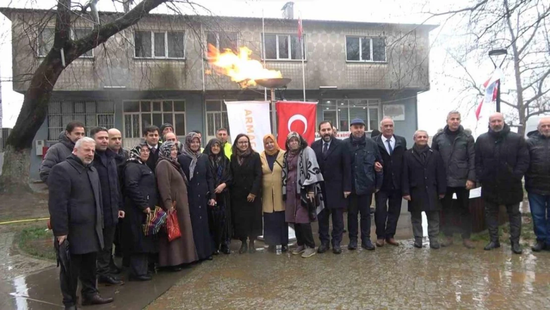 Yalova'nın Sugören köyü doğalgaza kavuştu