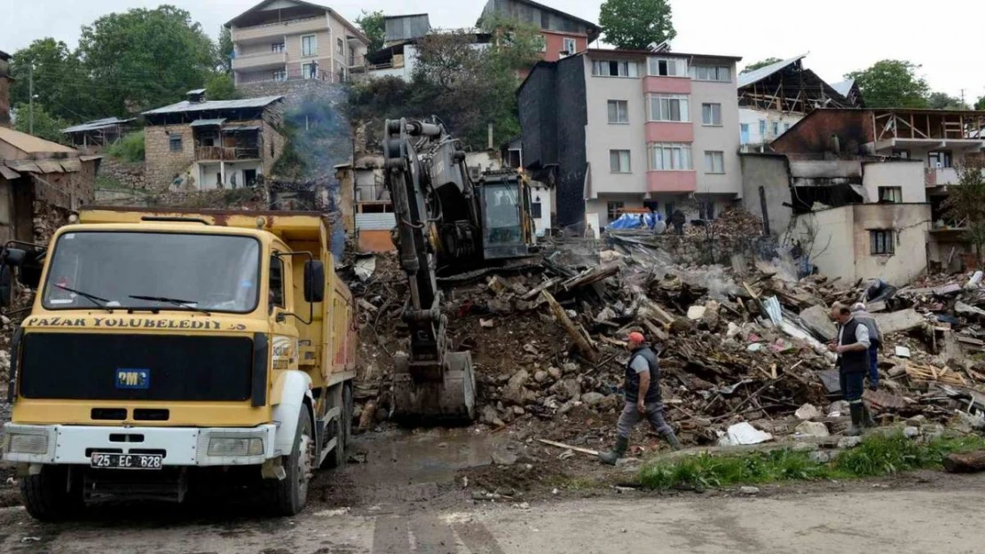 Yangında zarar görenlere 125 bin nakdi destek