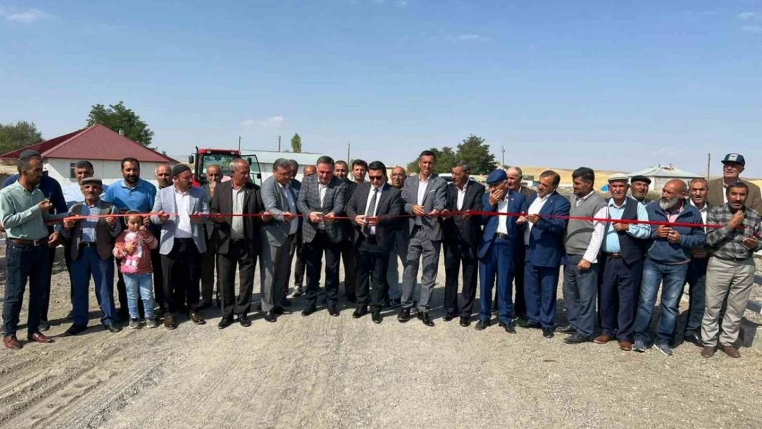 Yapımı tamamlanan Gündüzlü köyü köprüsü törenle açıldı