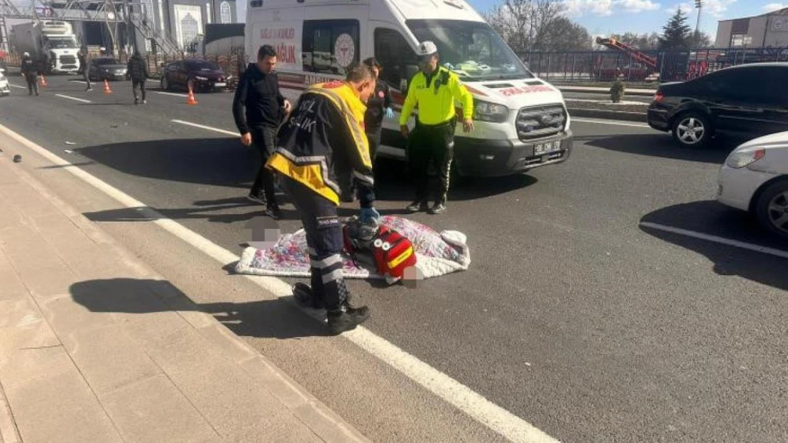 Yaya geçidini kullanmayınca canından oldu