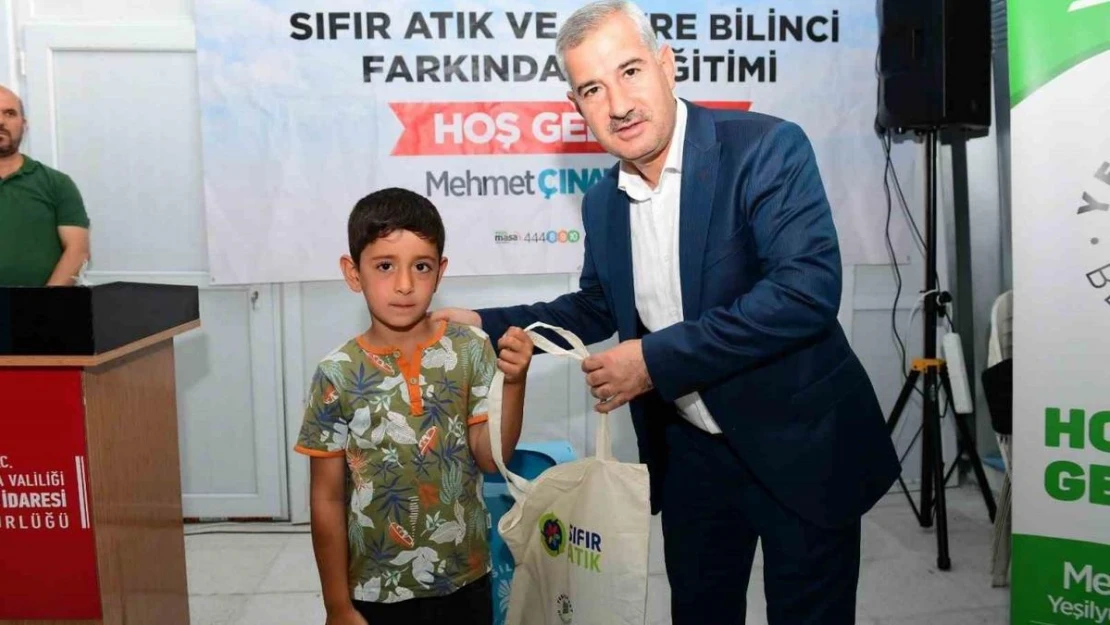 Yeşilyurt Belediyesi'nden Sıfır atık ve çevre bilinci programı