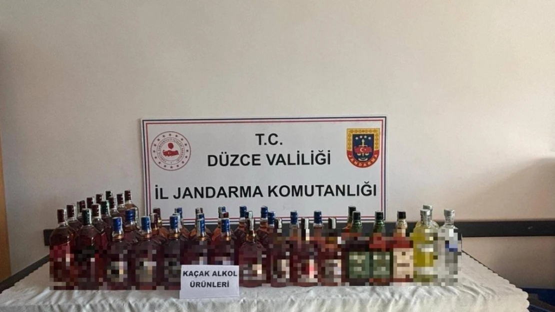 Yılbaşı öncesi kaçak alkoller ele geçirildi