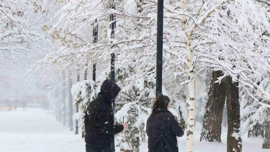 Yoğun kar yağışı uyarısı