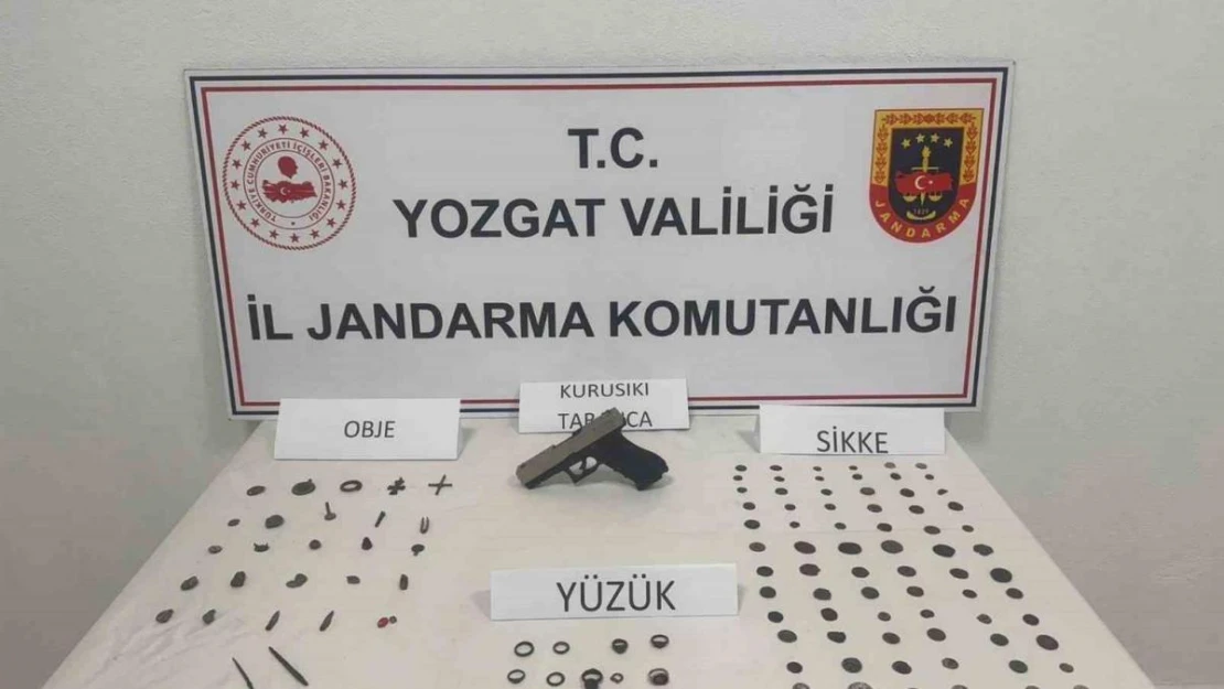 Yozgat'ta 109 parça tarihi eser ele geçirildi