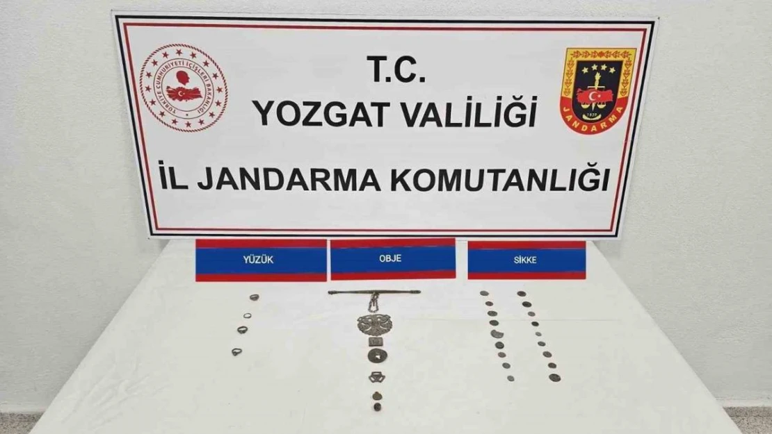 Yozgat'ta 29 parça tarihi eser ele geçirildi