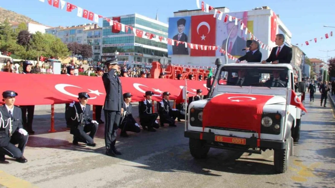 Yozgat'ta Cumhuriyet'in 100. yılı coşkuyla kutlandı