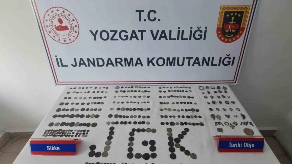 Yozgat'ta tarihi eser operasyonu: 1 gözaltı