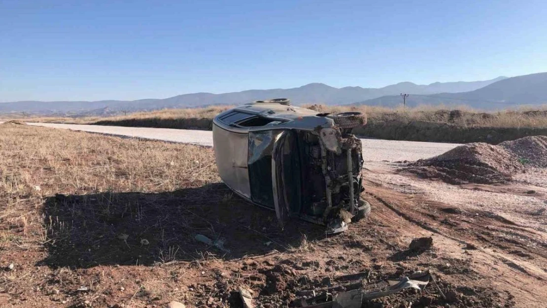 Yozgat'ta trafik kazası:  1 yaralı