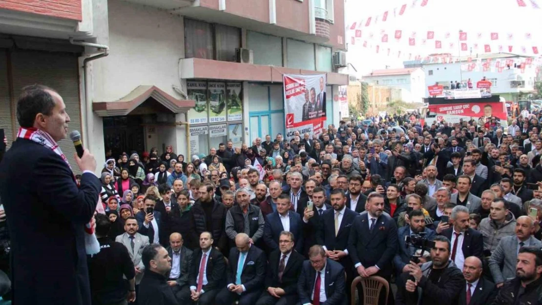 YRP Genel Başkanı Erbakan: 'Adım adım iktidara yürüyoruz'