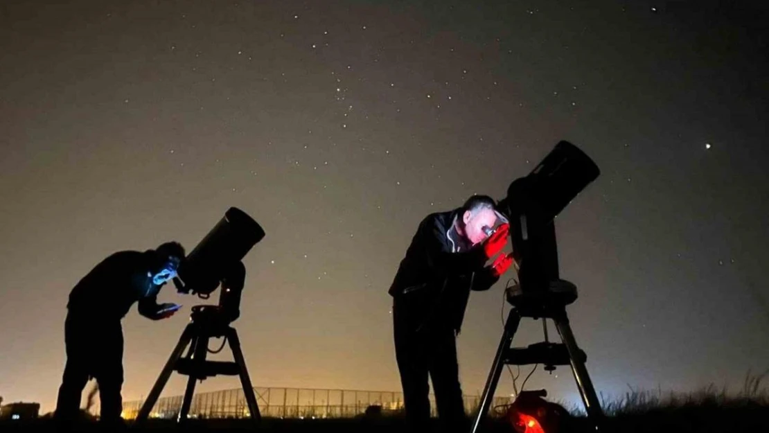 Yüksekova'da meteor yağmuru heyecanı