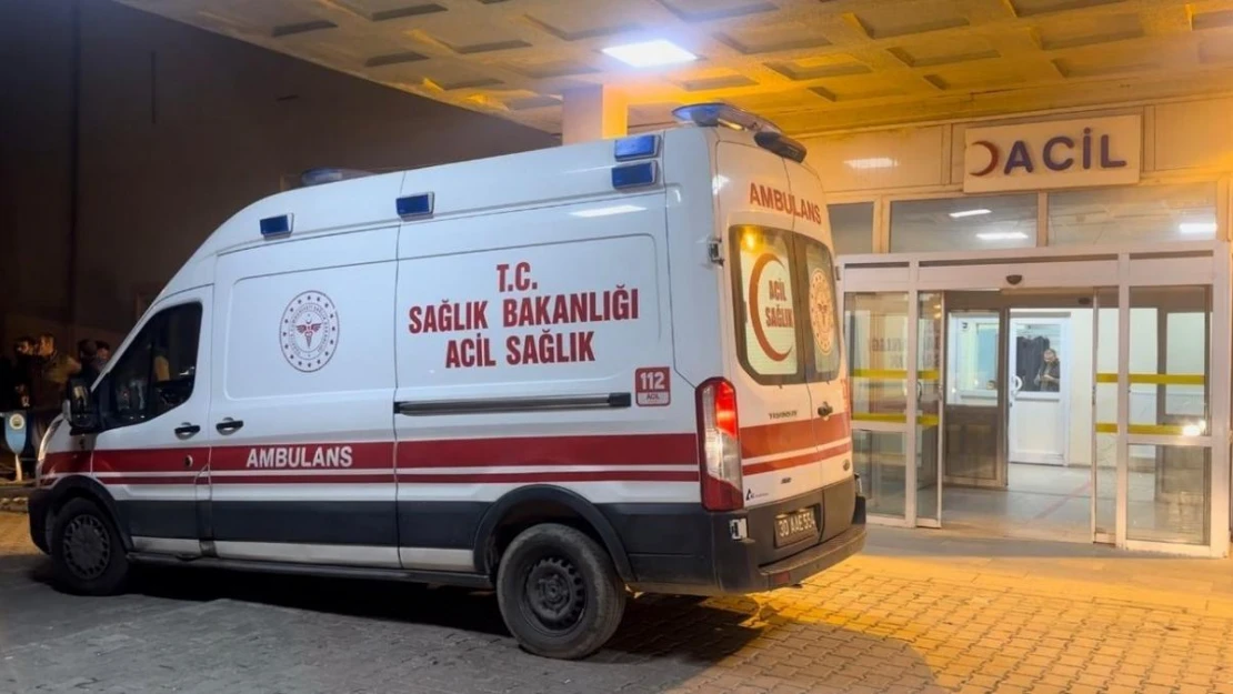 Yüksekova'da trafik kazası: 1 yaralı