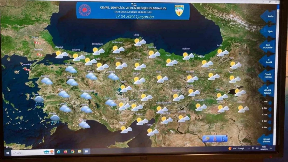 Yurdun doğusunda sıcak havaya karşı tedbirli olunmalı