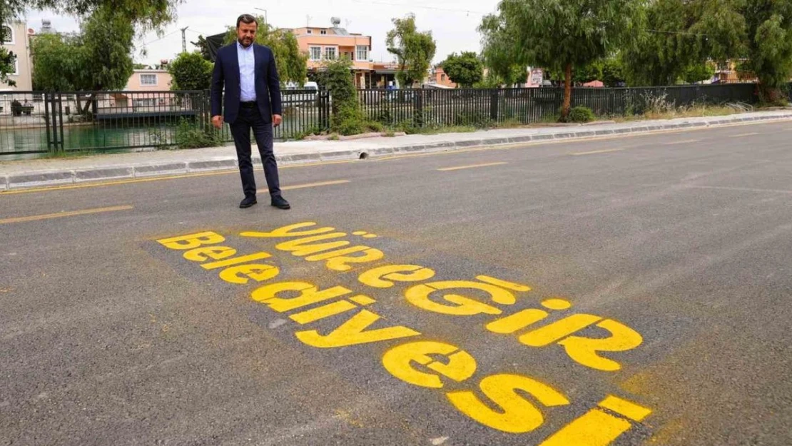 Yüreğir'in yollarına 4 buçuk yılda 525 bin ton asfalt