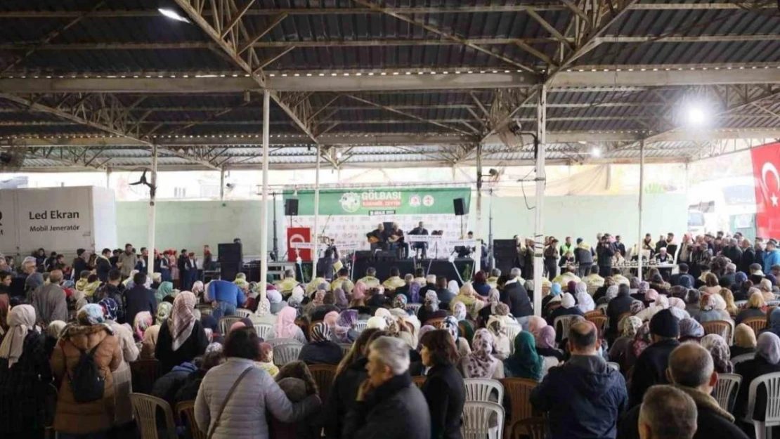 Zeytinin başkenti olmaya aday Gölbaşı'nda festival heyecanı yaşandı