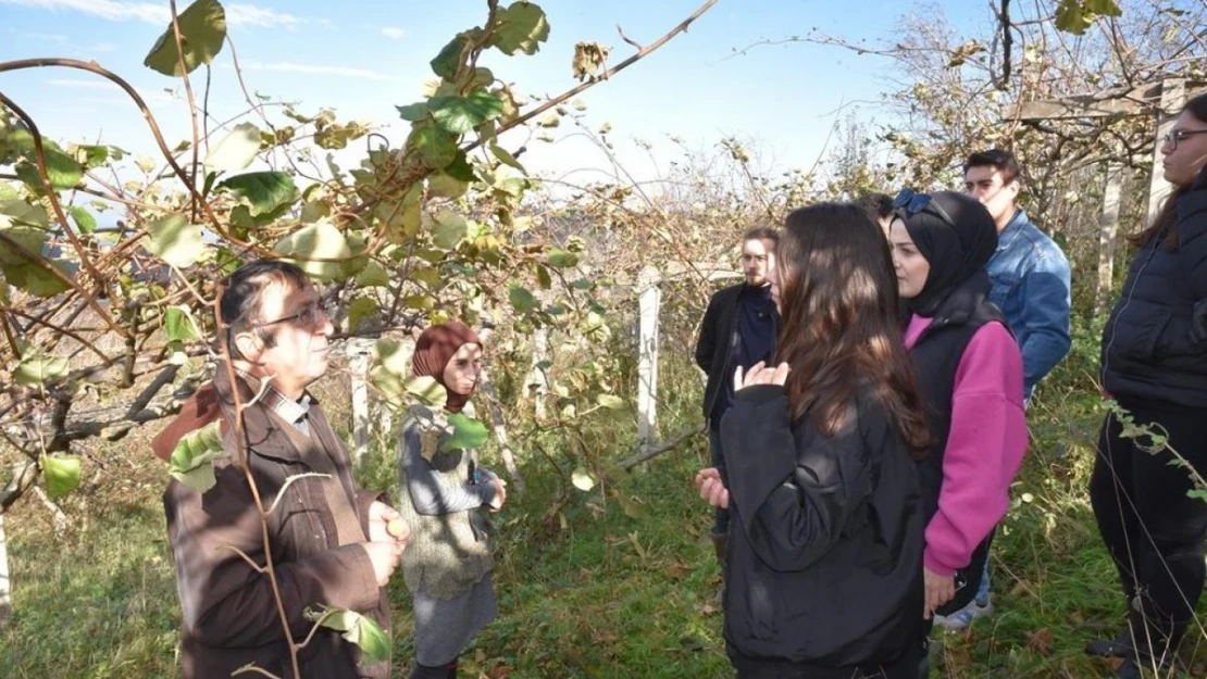 Ziraat Fakültesinde hasat zamanı