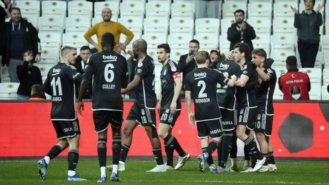 Ziraat Türkiye Kupası: Beşiktaş: 1 - Konyaspor: 0 (İlk yarı)