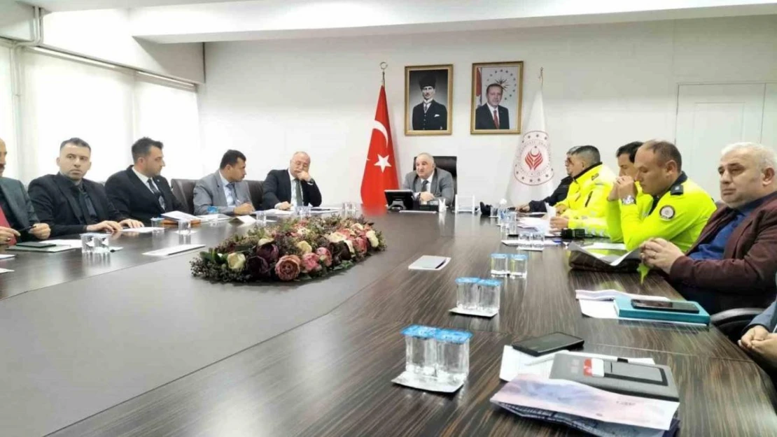 Zonguldak'ta kış tedbirleri toplantısı gerçekleştirildi