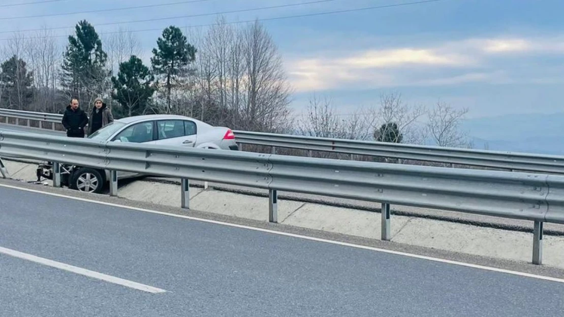 Zonguldak'ta trafik kazası: 2 yaralı