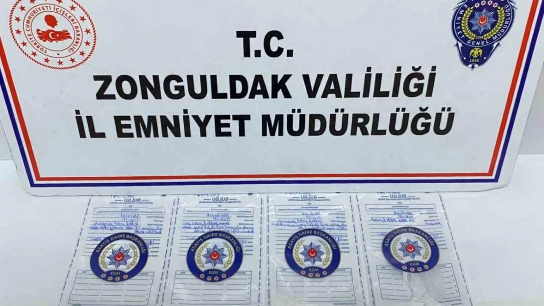 Zonguldak'ta uyuşturucu operasyonu: 3 kişi tutuklandı