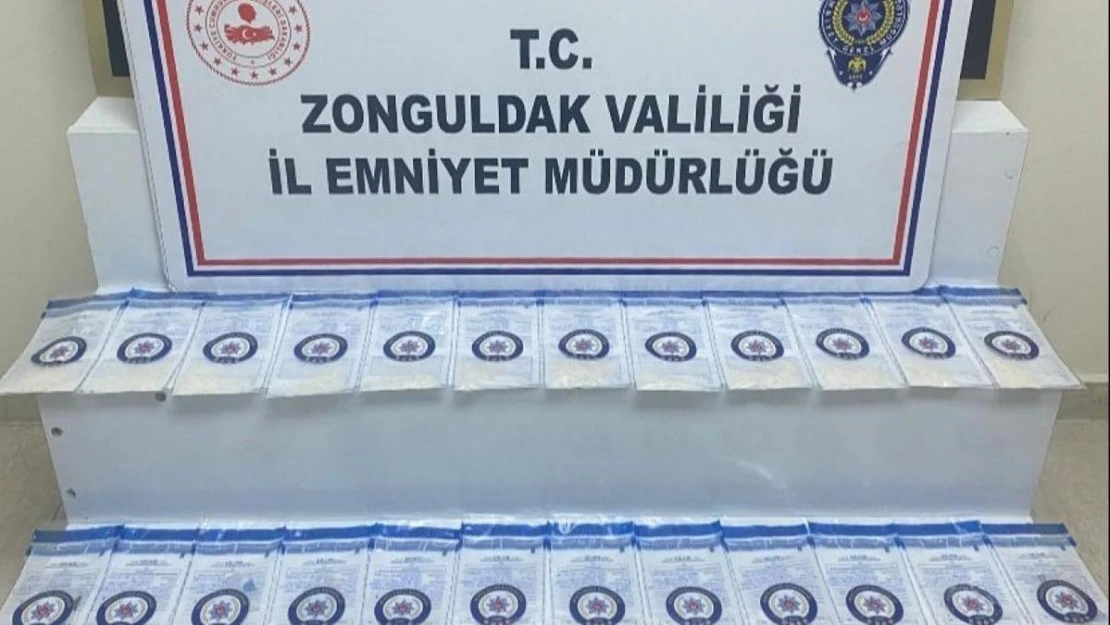 Zonguldak'ta uyuşturucu operasyonu