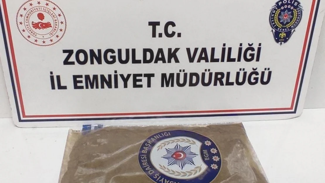 Zonguldak'ta uyuşturucu operasyonunda 2 şüpheli tutuklandı