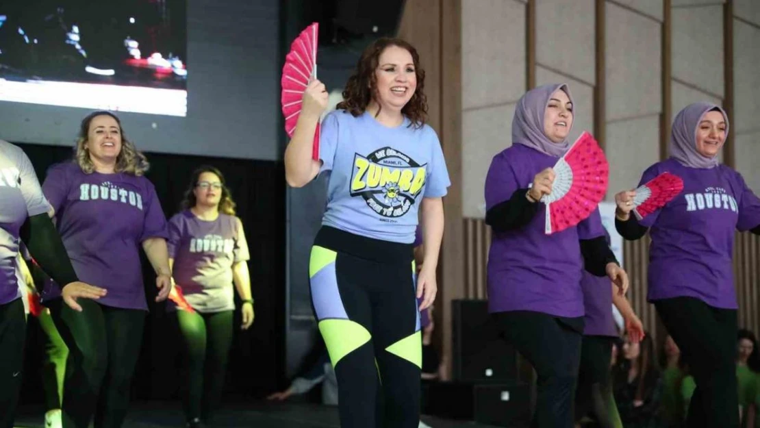 Zumba all-star yarışması renkli görüntülere sahne oldu