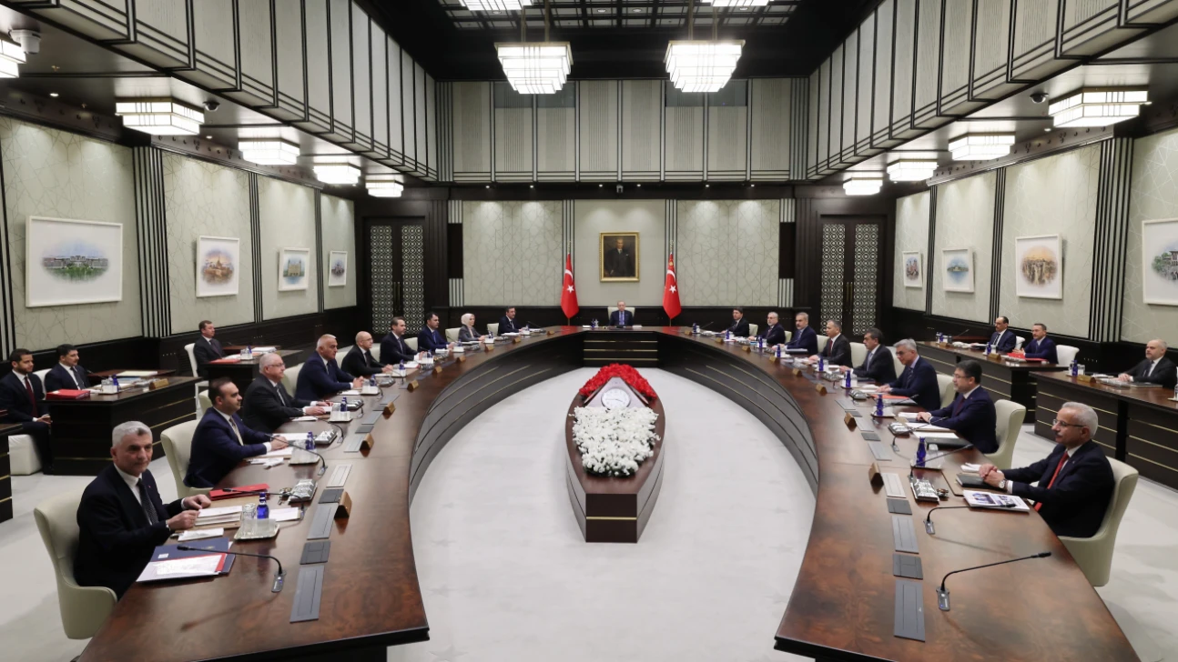 Cumhurbaşkanlığı Kabinesi Beştepe'de toplandı