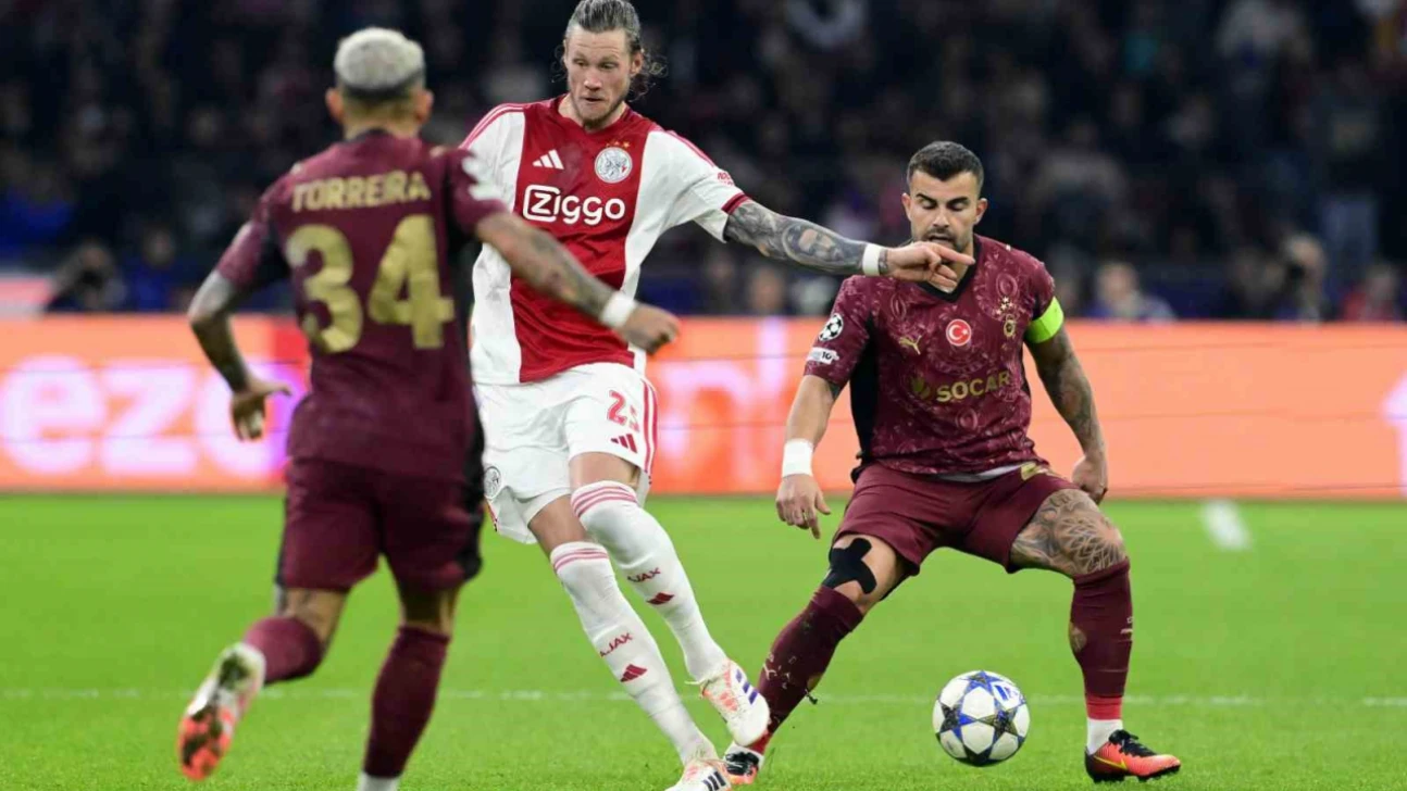UEFA Şampiyonlar Lig: Ajax:0-Galatasaray:3